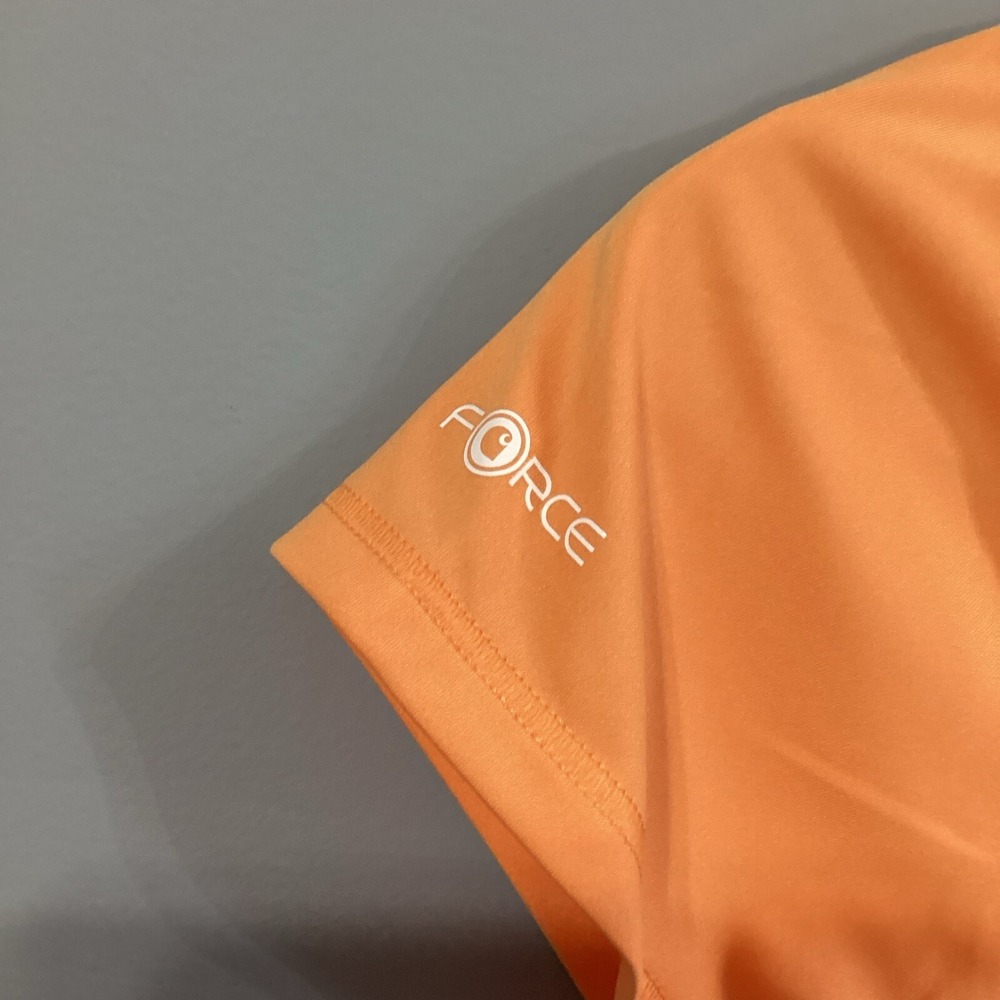 Carhartt Boys Force Sun Defender T-Shirt Tangerine Orange UPF 50+ Size L 14/16 - Picture 7 of 7